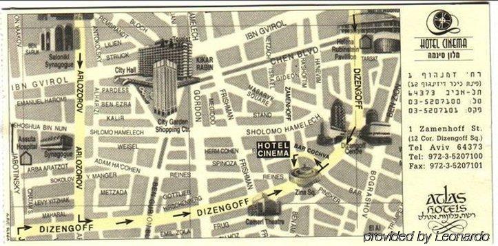 Cinema Hotel - An Atlas Boutique Hotel Tel Aviv Ngoại thất bức ảnh
